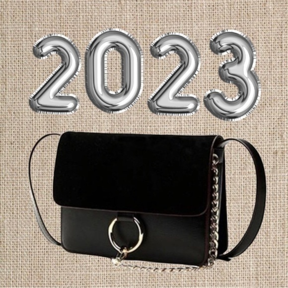 online Handbags - Black crossbody bag​